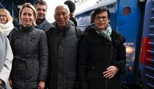 Міністр закордонних справ ЄС Кайя Каллас і президент Європейської ради Антоніо Кошта прибули до Києва