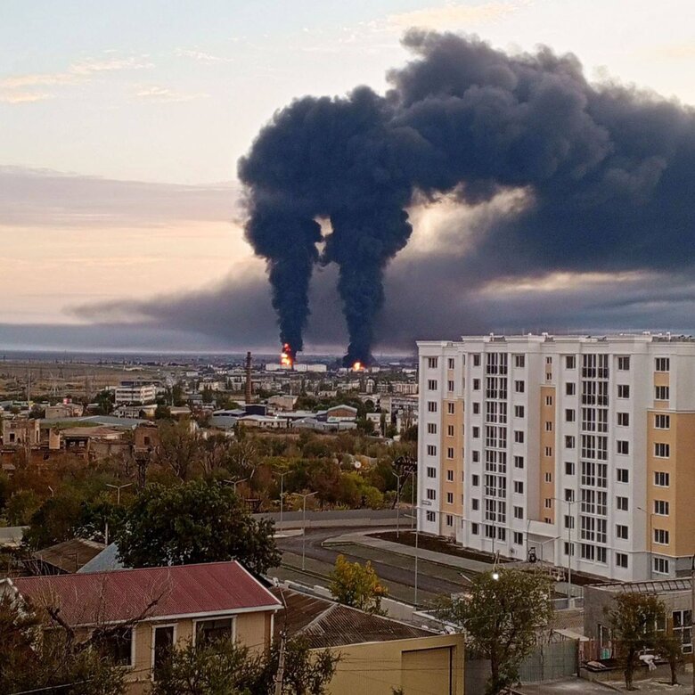 пожежа на нафтобазі Феодосія