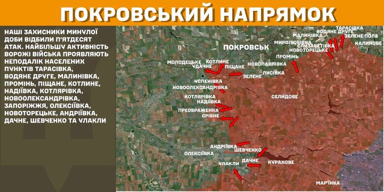 General Staff map