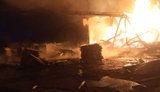 Рашисти атакували приватне підприємство на Житомирщині: виникла пожежа. ФОТОрепортаж