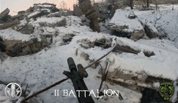 Спецпризначенці 2 батальйону охорони підірвали укриття окупантів