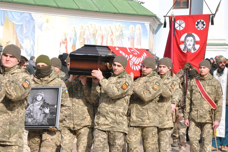 Із чотирма бійцями диверсійної групи Братства, які загинули на Брянщині в грудні 2022 року, попрощалися у Києві 42