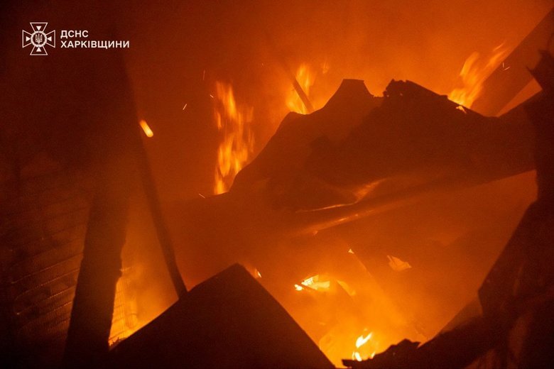 Обстрел села Мовчаны в Харьковской области