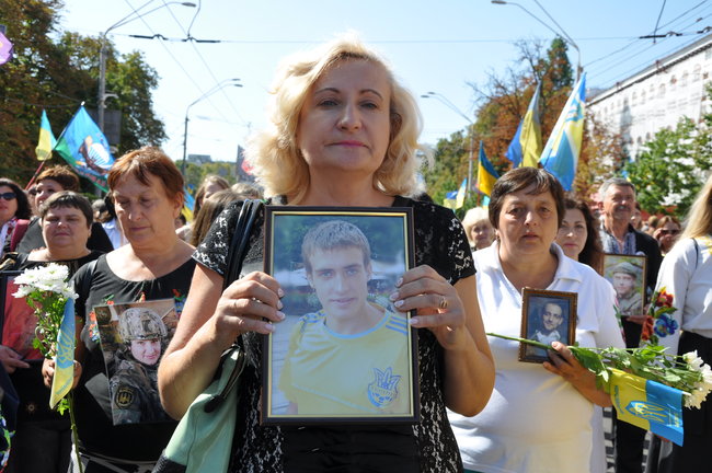 Марш захисників України в Києві завершився 31