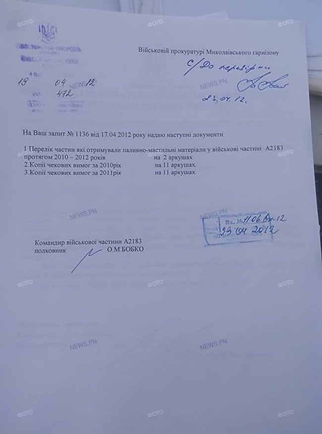 Документацію військової прокуратури виявили на звалищі біля Миколаєва 07