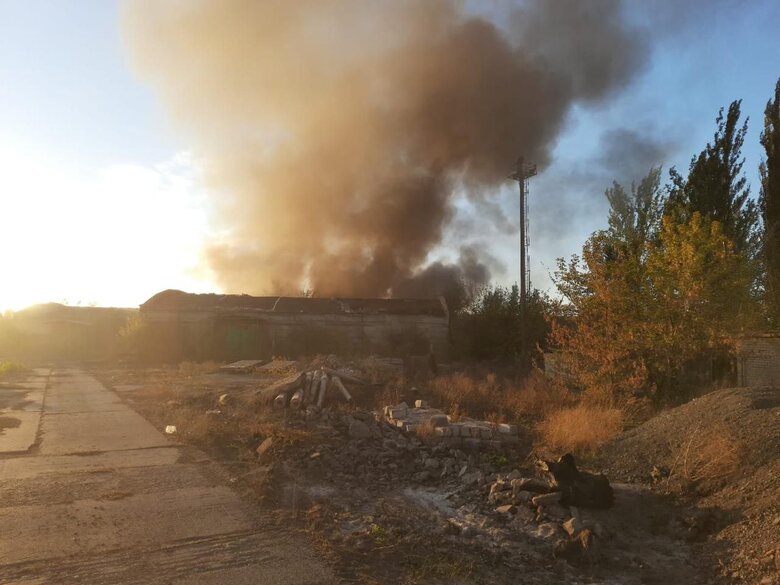 Наслідки обстрілів Донеччини