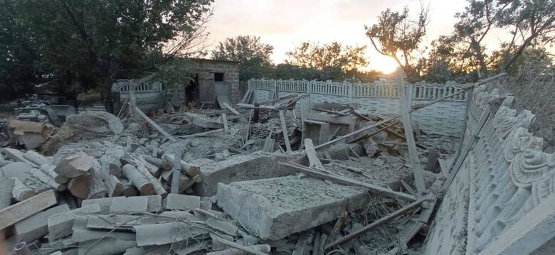 Удар по Новодмитрівці на Херсонщины 9 вересня