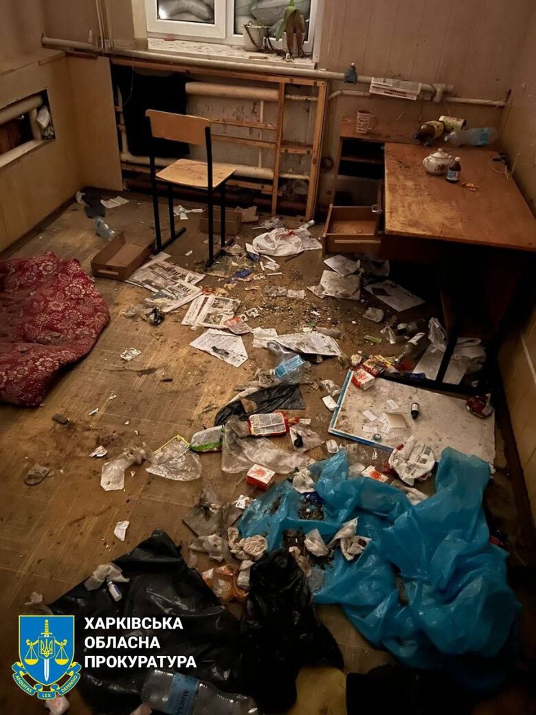 Пункт так званої ЛНР, де російська армія утримувала людей, виявлено на Харківщині 06 Пункт так званої ЛНР, де російська армія утримувала людей, виявлено на Харківщині 06