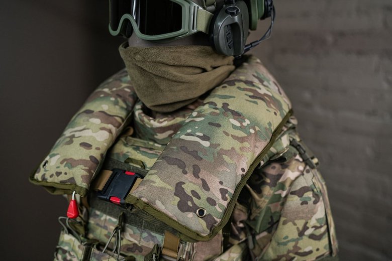 Бронежилети з елементом позитивної плавучості