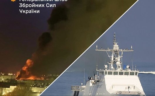 Генштаб підтвердив результати уражень "Атлант Аеро" та сторожового корабля ворога