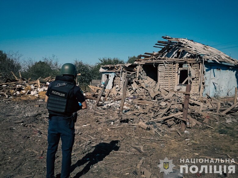 8 вересня російські військові завдали майже 300 ударів по Сумщині
