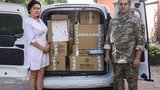 Главный военный клинический госпиталь получил большую партию лекарств для бойцов АТО от мецената Пантелиса Бумбураса. ФОТО