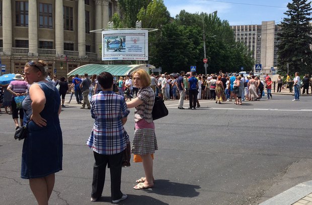 донецк митинг антивоенный