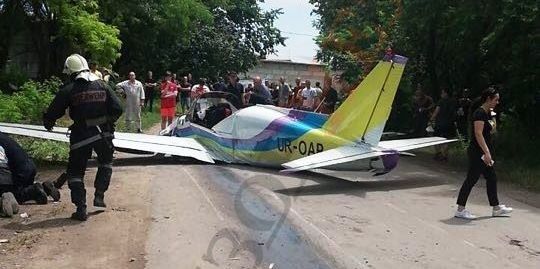 В Одессе упал легкомоторный самолет, одни человек погиб, – Нацполиция 01