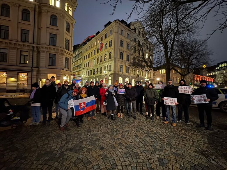 протест в Словаччині
