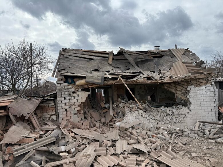 Consequences of shelling in Donetsk region on 8 April 2025