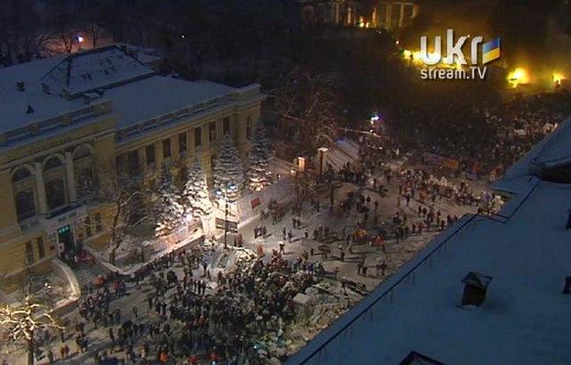 баррикады грушевского