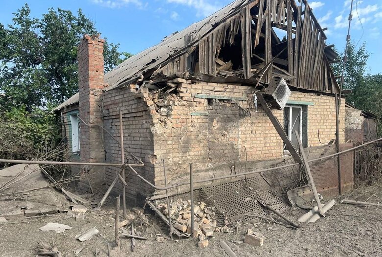 Russian attacks on Dnipropetrovsk region on 16 July