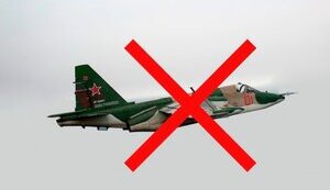 Soldiers of 110th SMB shoot down another Russian Su-25 attack aircraft. PHOTO