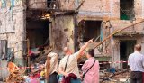 Russian ballistic missile strike on Kyiv: damage reported in seven districts; in Solomyanskyi, flats have been partially destroyed; in Darnytskyi, 13 high-rise blocks have been damaged. PHOTOS