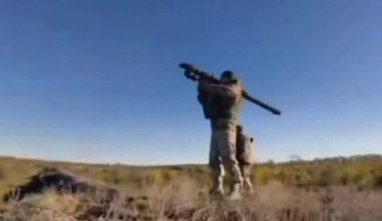 Ukrainian soldiers shot down Russian "Calibre" with help of "Igla" MANPADS. VIDEO