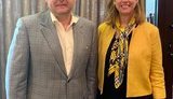 Мер Дніпра Філатов зустрівся з тимчасово повіреною у справах США Крістіною Квін