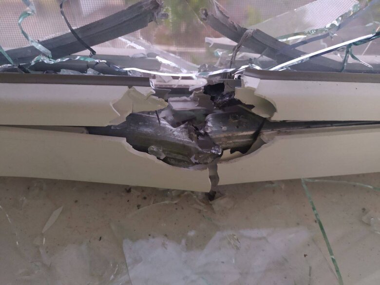 Будівлю СБУ в окупованому Енергодарі, яку тимчасово зайняли війська РФ, було атаковано з дронів 01