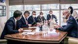 Аваков і міністр економіки Франції Ле Мер обговорили програми будівництва патрульних катерів і станцій питної води на Донбасі. ФОТО