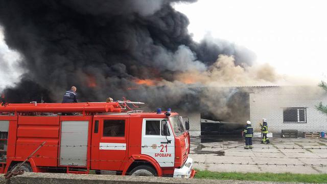 пожар бровары