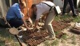 На Луганщине задержали мужчину со складом оружия - 47 гранат, 141 снаряд и много другого. ФОТОрепортаж.