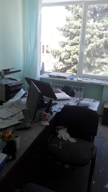 Співробітницю Води Донбасу поранено під час обстрілу 01