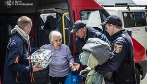 Евакуація жителів з прикордоння Харківщини