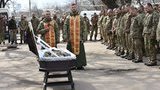 С погибшим на Донбассе воином 10-й ОГШБр Сергеем Сулымой простились в Луцке. ФОТОрепортаж