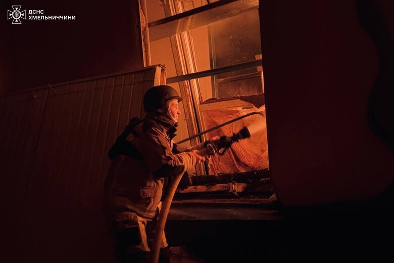 On 21 March, Russian drones attacked the Khmelnytsky region.