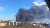 Масштабну пожежу на ЛВДС "Самара" зафільмували місцеві жителі. ВIДЕО