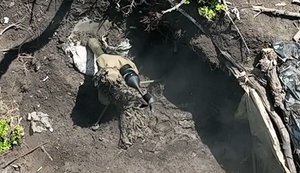 Оператор дрона двома скидами знищив на позиції ворожий міномет. ВIДЕО