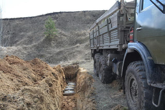 Unexploded ordnance disposal underway in Balakliia 05 Unexploded ordnance disposal underway in Balakliia 05