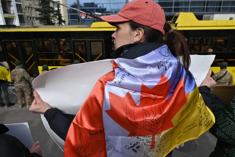 Акція на підтримку полонених захисників Азовсталі