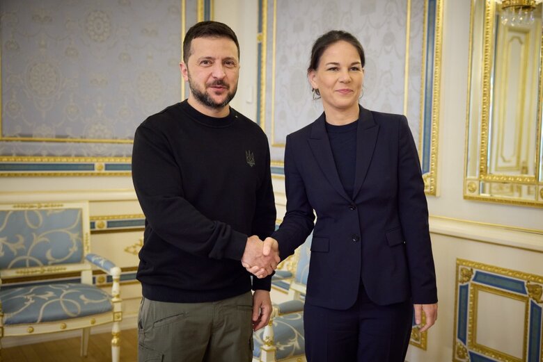 Зеленський зустрівся із Бербок