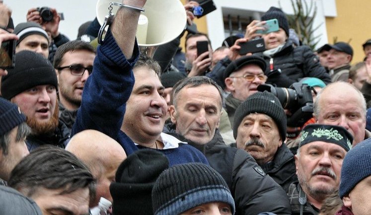 Botched Saakashvili Arrest Seen as Tarnishing Ukraine's Image