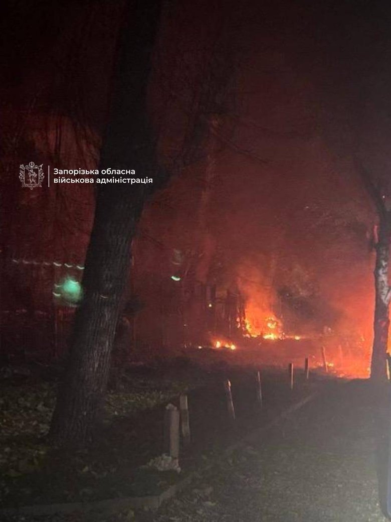 удар рф по Запоріжжю