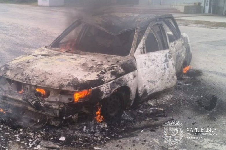 РФ ударила по цивільному авто в Золочеві на Харківщині