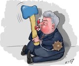 Топор "для відрубання рук"