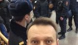задержание навальный