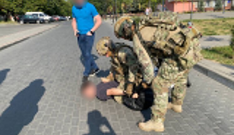 Man who shot at military personnel of TCR in Lutsk was detained - National Police. PHOTO