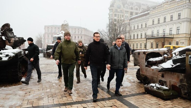 Polish Prime Minister Morawiecki is visiting Kyiv 03