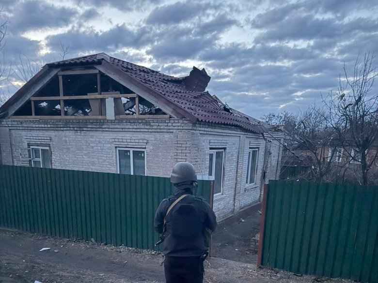 Обстрел Донецкой области