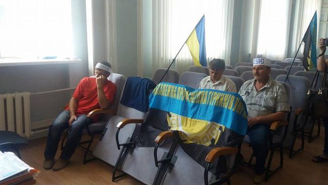 голодовка,шахтеры,селидовуголь