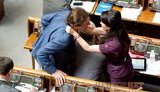 Терехин и Калетник устроили "семейную сцену" прямо в Раде. ФОТОрепортаж
