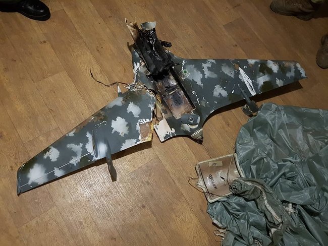 На Донбасі збили російський безпілотник 01